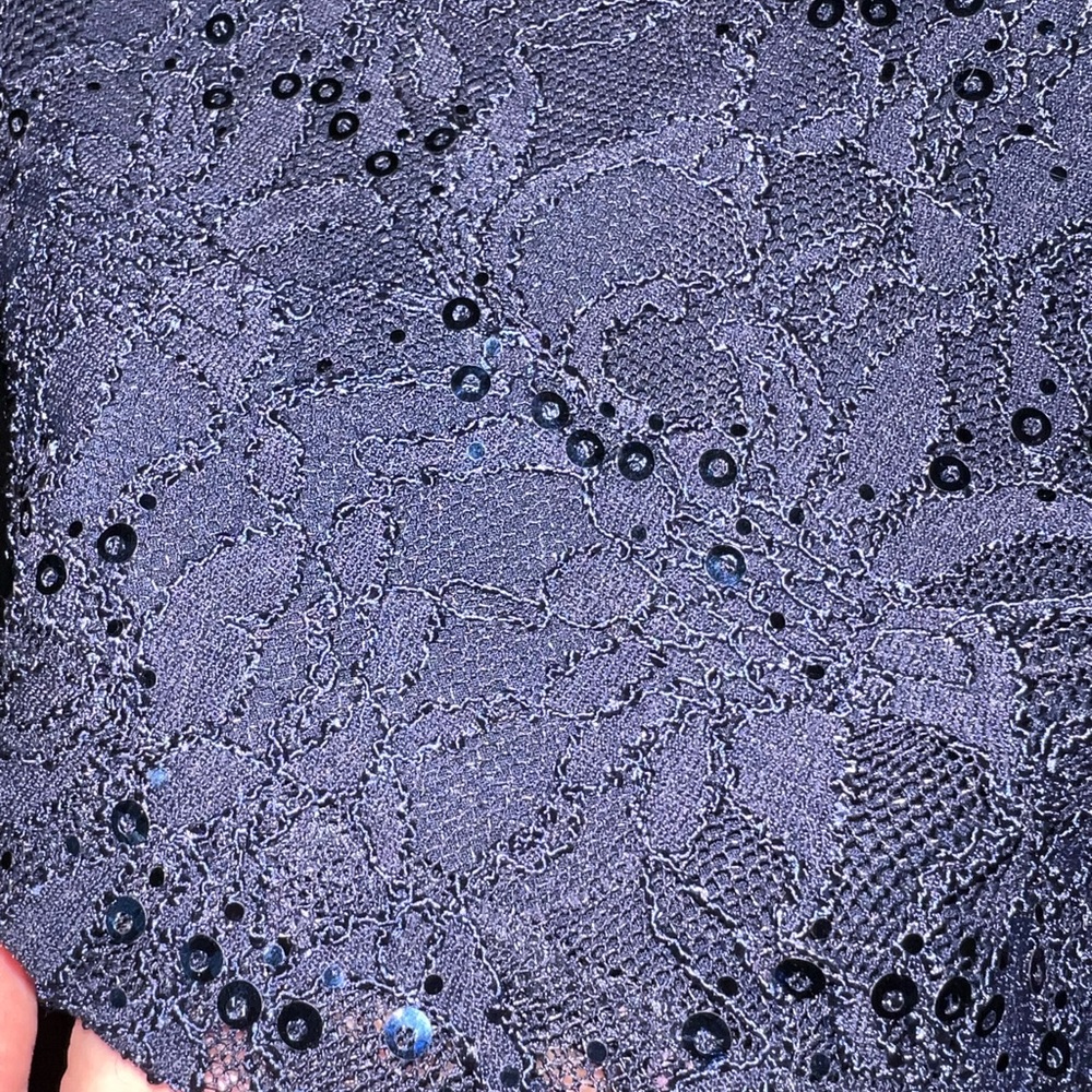 Lauren Ralph Lauren Midnight Blue Lace Dress - Picture 3 of 5